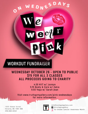 TGG- Pink Wednesdays Workout Fundraiser